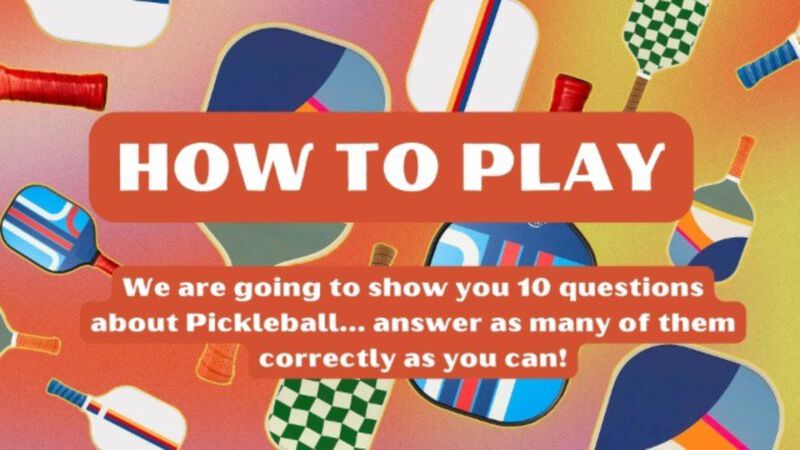 Pickleball Trivia